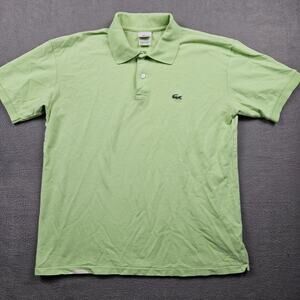 Lacoste Polo Shirt Devanlay Green Mens 6 Short Sleeve Golf Tennis